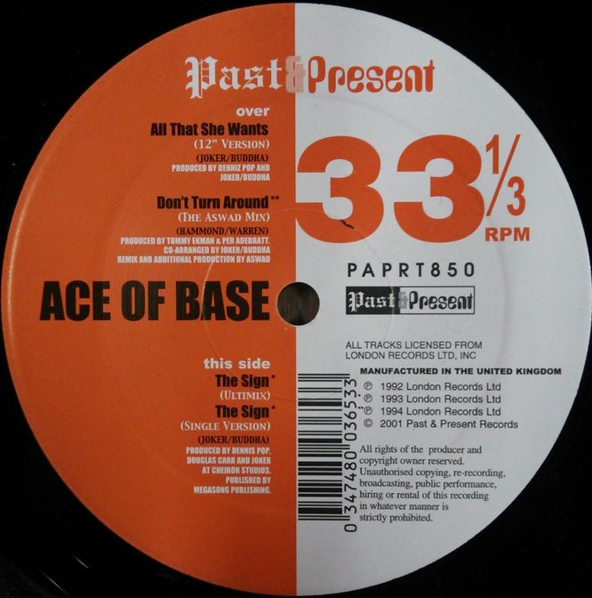 画像1: Ace Of Base / The Side 残少 D4098