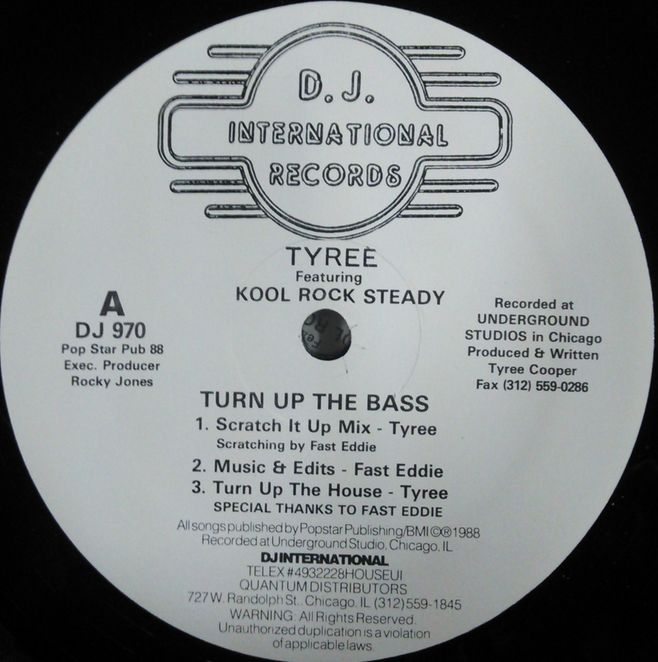 画像1: YN$ Tyree Featuring Kool Rock Steady / Turn Up The Bass (DJ 970) YYY122-1865-4-5