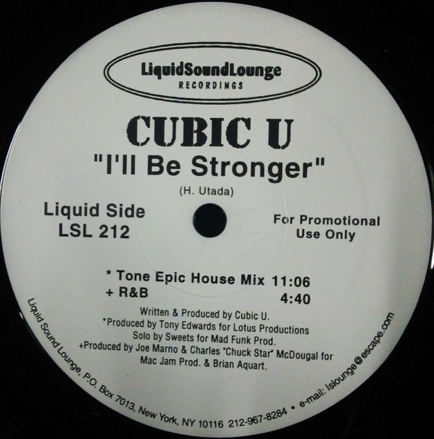 Cubic U (宇多田ヒカル) / I'll Be Stronger (LSL 212) YYY0-188-1-1 