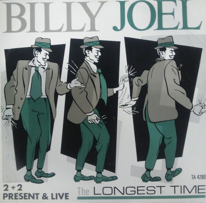 画像1: %% Billy Joel / The Longest Time YYY174-2371-1-1 ジャケット折れ