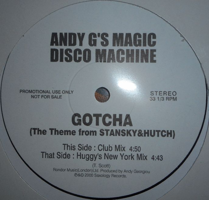 画像1: %% Andy G's Magic Disco Machine / Gotcha (ANDY#01)  YYY234-2564-1-1