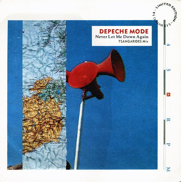 画像1: $ Depeche Mode / Never Let Me Down Again (Tsangarides Mix) UK (L12 BONG 14) Y2-店
