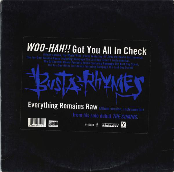 画像1: $$ Busta Rhymes / Woo-Hah!! Got You All In Check (0-66050) YYY305-3847-5-5