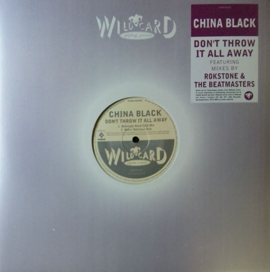 画像1: %% China Black / Don't Throw It All Away 未 (CHINA HOUS) 原修正 Y6? 在庫未確認