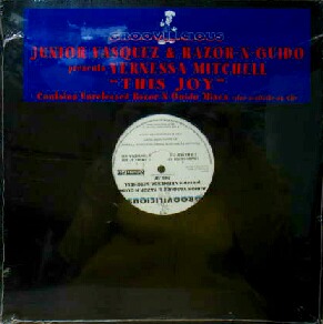 画像1: JUNIOR VASQUEZ & RAZOR-N-GUIDO presents VERNESSA MITCHELL / THIS JOY　　未  原修正