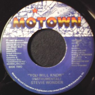 画像1: %% Stevie Wonder / You Will Know (1919 MF ) 7inch YYS116-5-13  原修正
