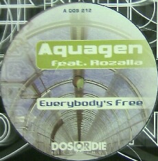 画像1: $ Aquagen Feat. Rozalla / Everybody's Free (DOS 212) Y9