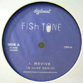 画像1: $ FISH TONE / REVIVE (Q-SURF REMIX) RECYCLE J.P.N. (CPO-05) YYY173-2354-8-8 後程済