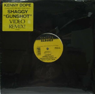 画像1: $ KENNY DOPE feat.SHAGGY / GUNSHOT (MR-50032) YYY58-1249-3-18