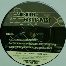 画像1: AK SKILLZ / EAST TA WEST