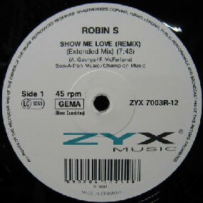 画像1: $ ROBIN S / SHOW ME LOVE (ZYX 7003R-12) YYY40+ 後程済