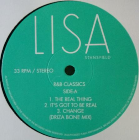 画像1: %% LISA STANSFIELD / R&B CLASSICS / EP (non) YYY215-2328-4-4 後程済