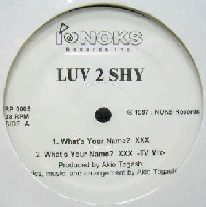 画像1: LUV 2 SHY / What's Your Name? XXX