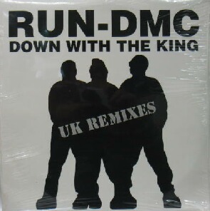 画像1: $ RUN DMC / DOWN WITH THE KING (UK REMIXES) UK (PROFT 391 R) Y4-4F