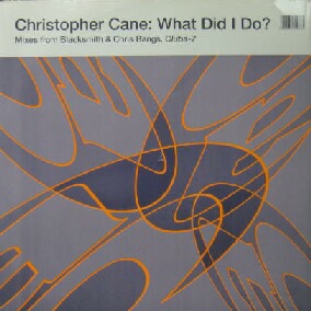 画像1: $ CHRISTOPHER CANE / WHAT DID I DO ? (CLUBA-7) Y14-4F-5A3