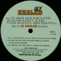 画像1: DJ KHALED / BEST OF "DJ KHALED" REMIXES