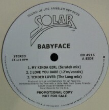 画像1: $ BABYFACE / MY KINDA GIRL * TENDER LOVER (ED4915) YYY63-1329-3-12 在庫未確認