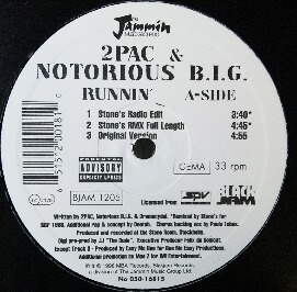 画像1: 2Pac / Runnin' ('98 Remixes) 未