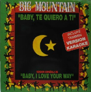 画像1: BIG MOUNTAIN / BABY, TE QUIERO A TI