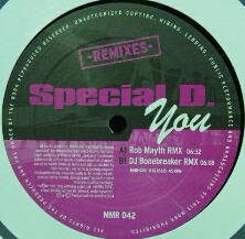 画像1: SPECIAL D / YOU REMIXES