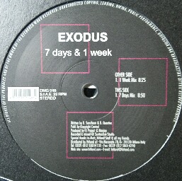画像1: Exodus / 7 Days & 1 Week 未  原修正