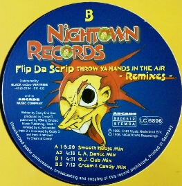 画像1: Flip Da Scrip / Throw Ya Hands In The Air - Remixs - 未