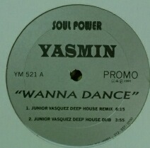 画像1: YASMIN / WANNA DANCE (SOUL POWER)