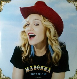 画像1: $ Madonna / Don't Tell Me (薄ジャケ) W547T YYY256-2917-5-31